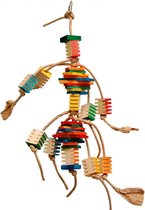 Zoo-Max Groovy Frita Tower - speelgoed voor papegaaien - Vogelspeelgoed - Papegaaien speelgoed -