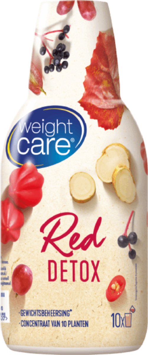 Goedkoopste Weight Care Detox Red vetverbranden- 500 ml