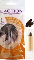 L'action Teinture pour cheveux Dye L'action hair cover stick brun foncé
