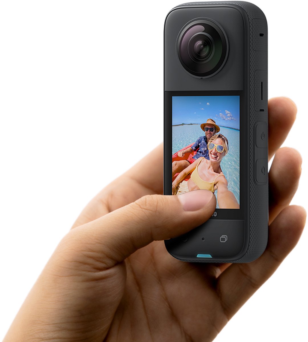 Insta360 X3 - Pack de démarrage - avec perche à selfie invisible 23-114 cm  et carte SD