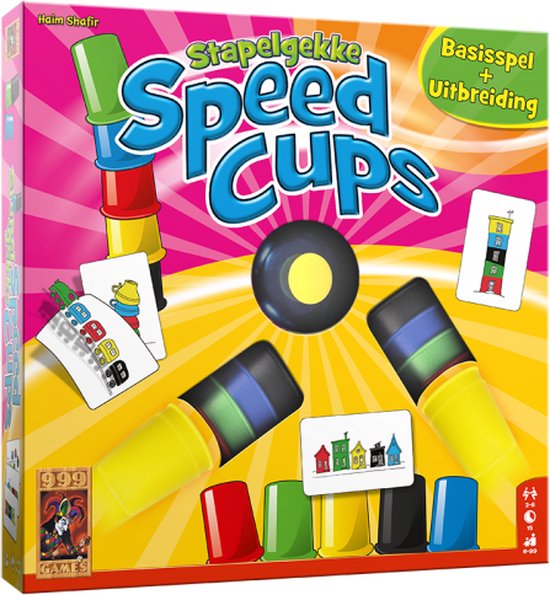 Stapelgekke Speedcups (6 spelers)