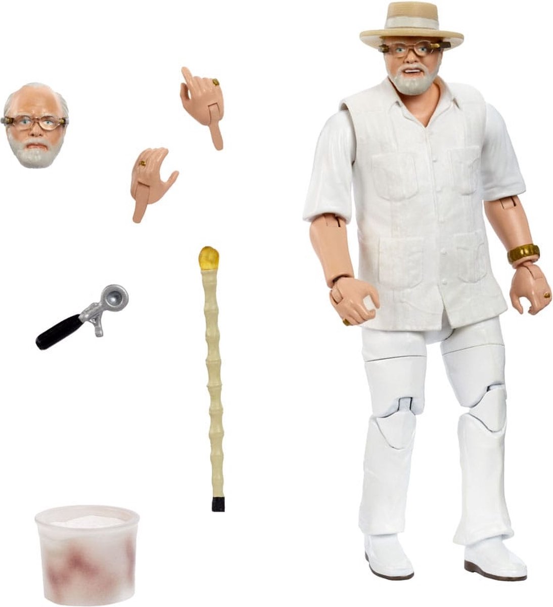 Jurassic Park Hammond Collection Action Figure Dr. John Hammond 9 cm