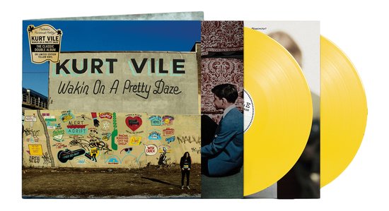Foto: Kurt vile wakin on a pretty daze 2lp yellow vinyl 