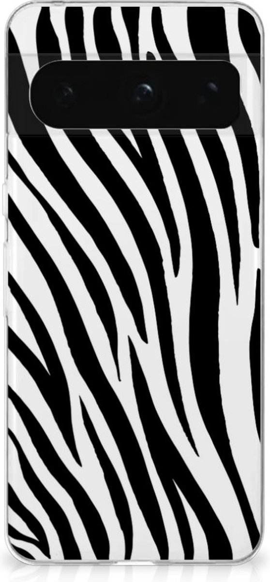 Google Pixel 8 Pro TPU Hoesje Zebra