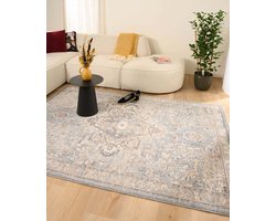 Vintage vloerkleed - Classic Bernard lichtblauw 160x230 cm