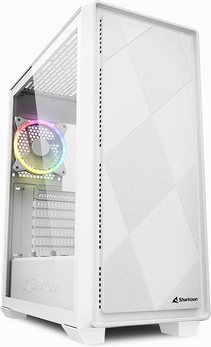 Sharkoon VS8 ATX Midi PC Case, Black
