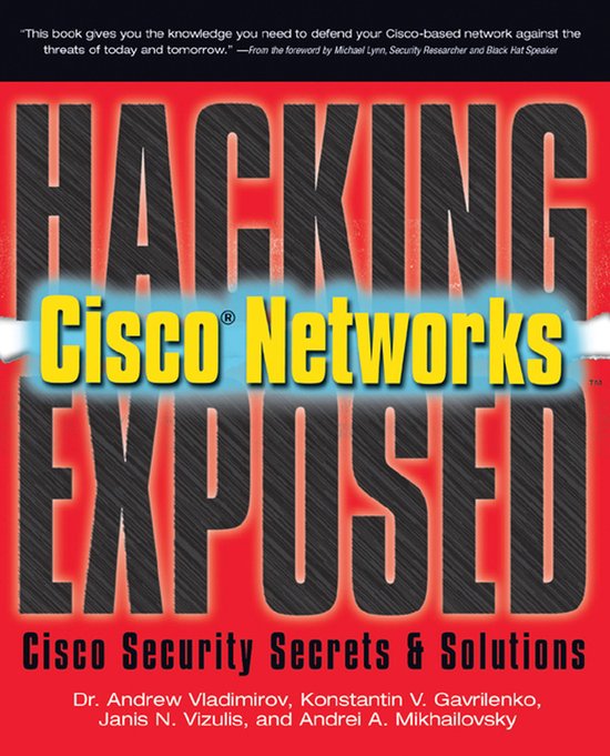 Hacking Exposed Cisco Networks - cover