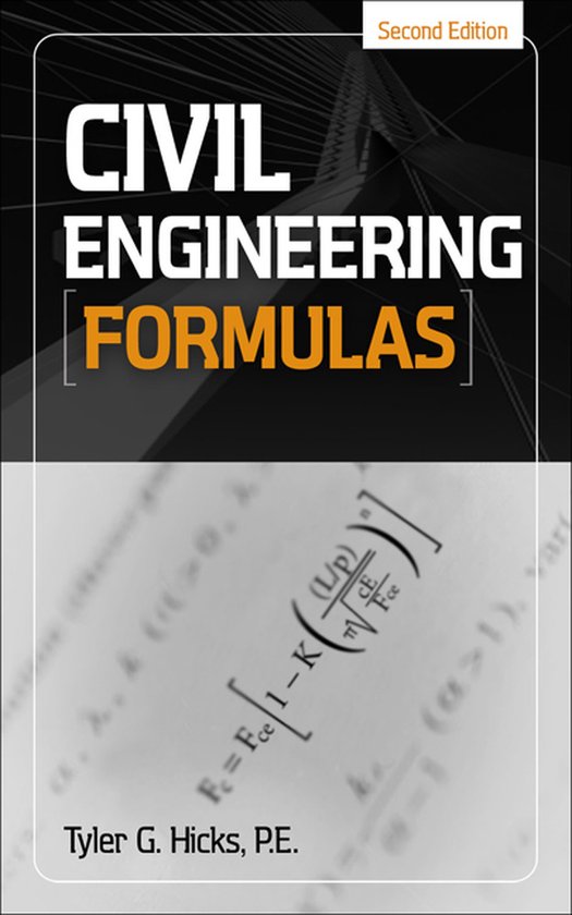 Civil Engineering Formulas - cover