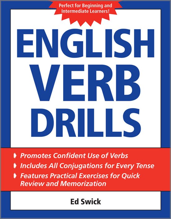 English Verb Drills - cover