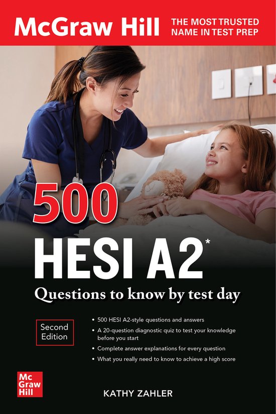 500 HESI A2 Questions to Know by Test Day, Second Edition - cover
