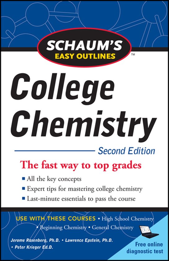 Schaum'S Easy Outlines Of College Chemistry - cover