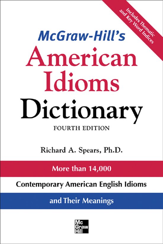McGraw-Hills American Idioms Dictionary - cover