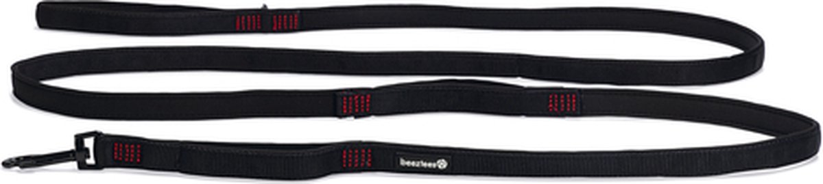 Beeztees Looplijn Parinca - Hondenriem - Zwart - Nylon - Large - 3m