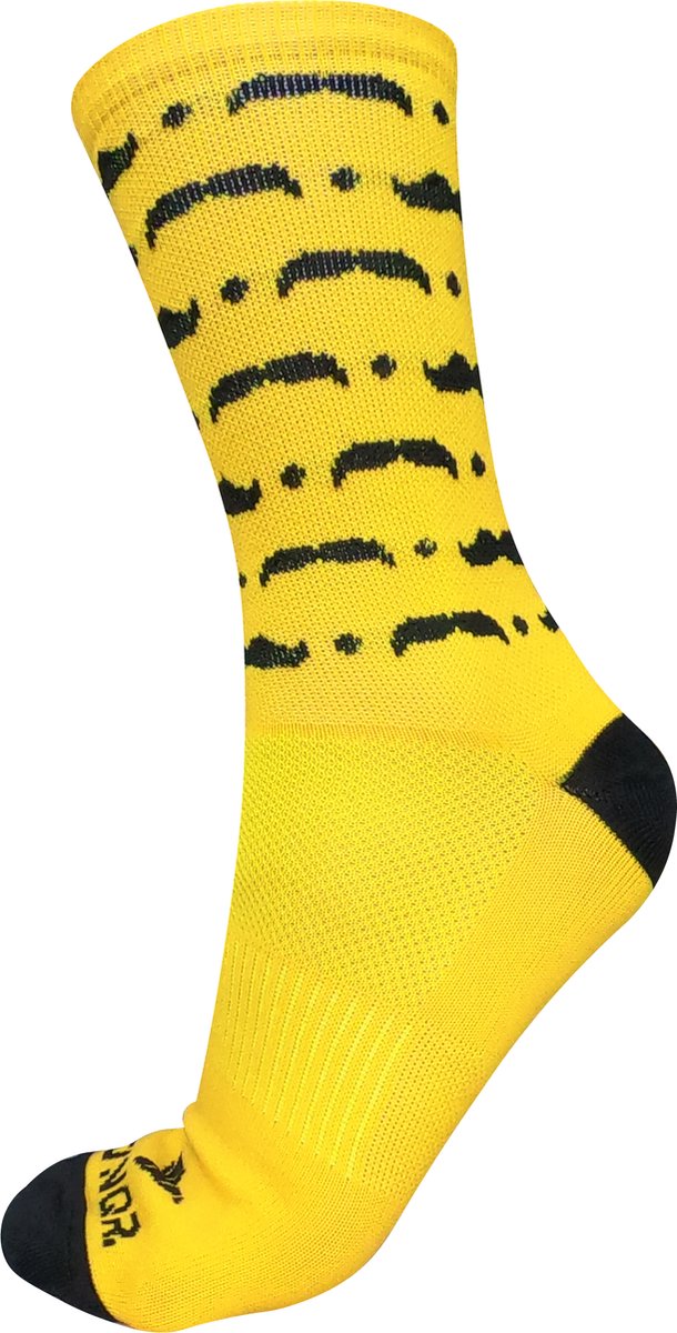 Fietssokken - MOUSTACHE - Maat 42/45