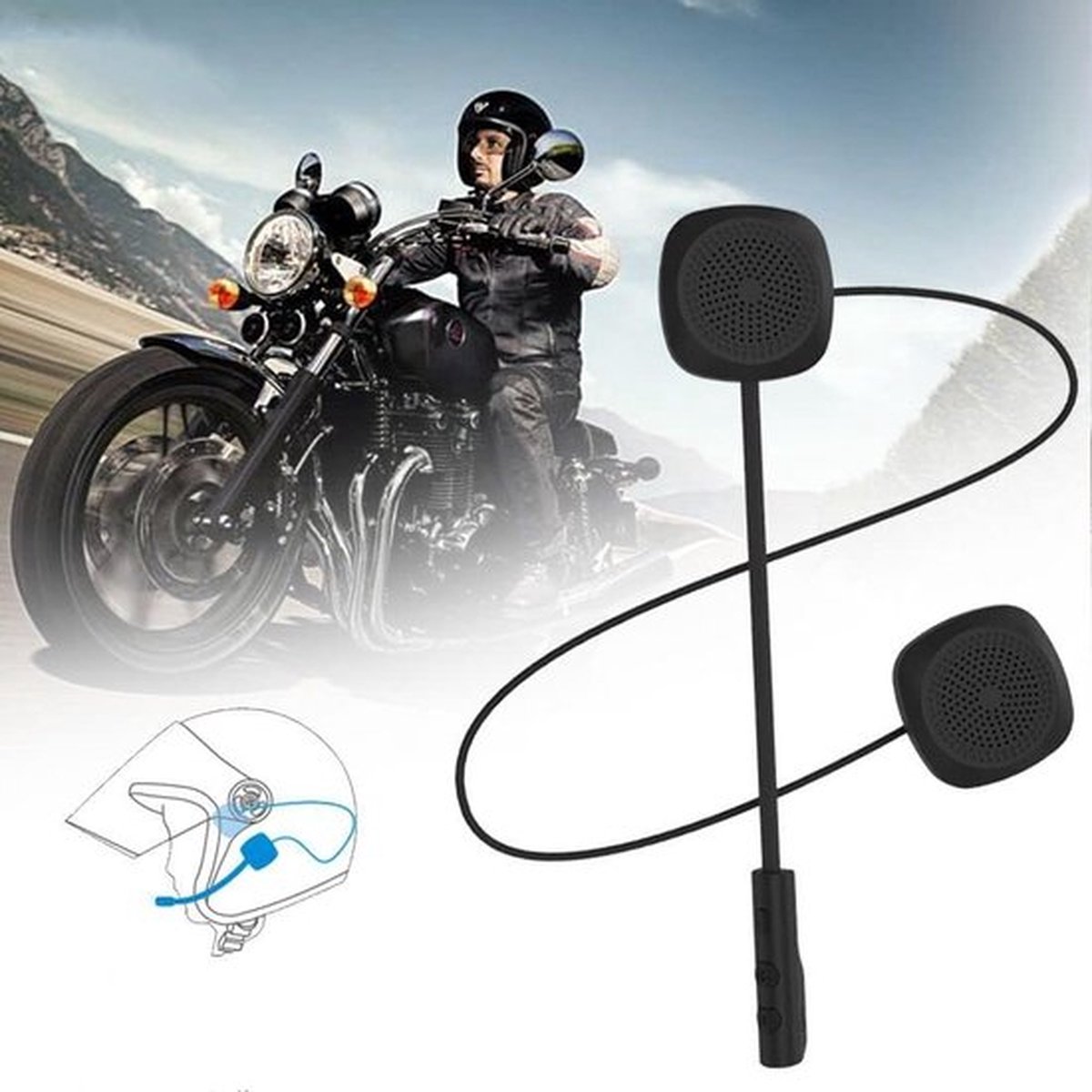 XEOD - Oreillette Bluetooth avec microphone - Oreillette casque