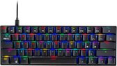Cosmic Byte CB-GK-21 Themis 61 Key Mechanical Per Key RGB Gaming Keyboard with Outemu Blue Switches and Software (Black, USB-A Connectivity) Adjustable Backlight | Lighting Effects | Gaming Keyboards | Ergonomic Design | Detachable Cable