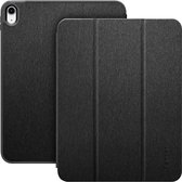 Geschikt voor Spigen Urban Fit Apple iPad 10.9 Book Case Hoesje - Zwart