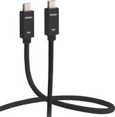 Câble Thunderbolt 4 / USB4 0.8m 40Gb/s 100W - Charge Rapide Et Transfert Ultra Rapide Passif