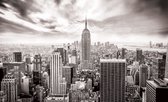 Fotobehang - Vlies Behang - New York Skyline - Stad - Empire State Building - 208 x 146 cm