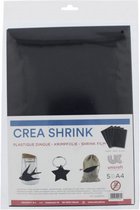 Crea Shrink noir 5 feuilles