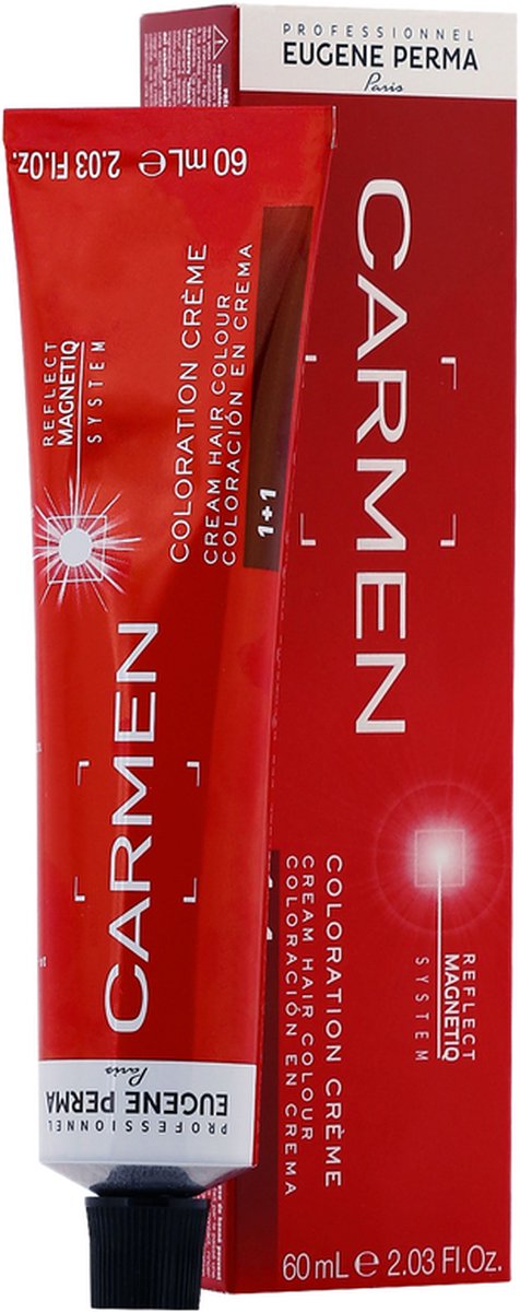Eugene Perma Carmen Ultime Permanente Kleuring Crème Haarkleur 60ml - 04.3 bown gold