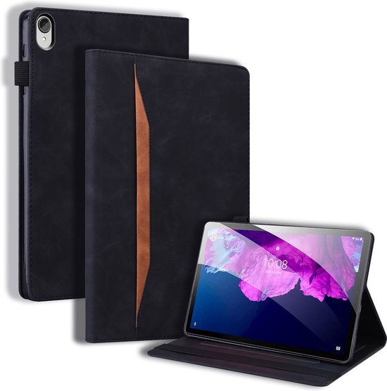 Kepuch Custer Hoesje voor Lenovo Tab 4 8 TB-8504F TB-8504N, Ultradun PU-leer Case voor Lenovo Tab 4 8 TB-8504F TB-8504N - Zwart