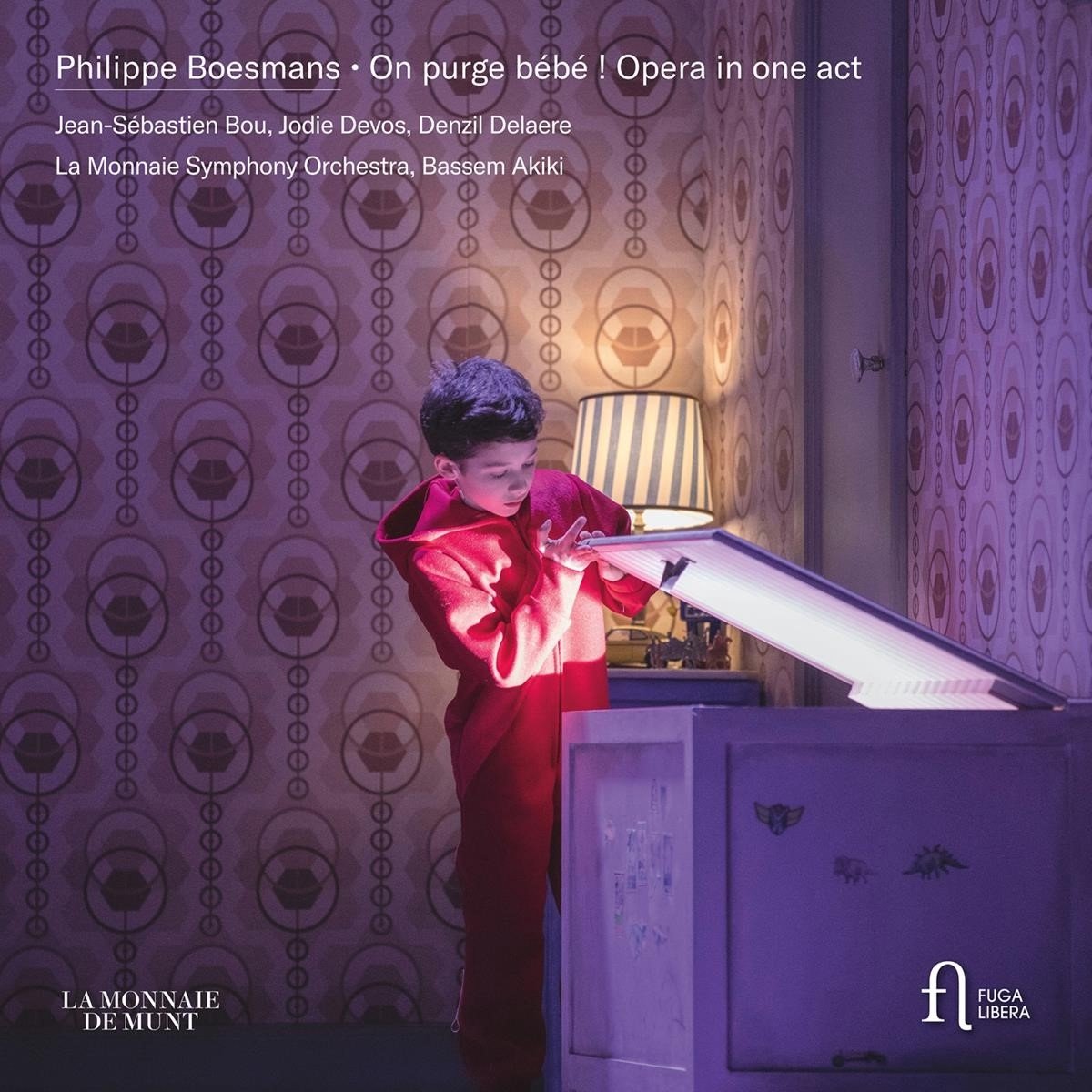 Jean-Sébastien Bou, Jodie Devos, Denzil Delaere, Orchestre Du Théâtre Royal De La Monnaie, Bassem Akiki - Boesmans: On Purge Bebe ! Opera In One Act (CD)