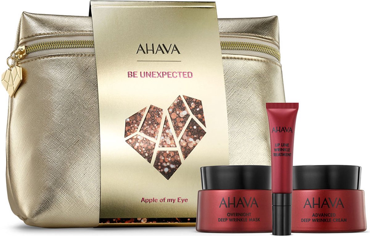 Goedkoopste AHAVA Apple of my Eye - VEGAN - Alcohol- en parabenenvrij - Set van 4