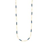 Les Cordes - DASIOLANG - Collier - Meerkleurig - Blauw - Metaal - Juwelen - Sieraden - Dames