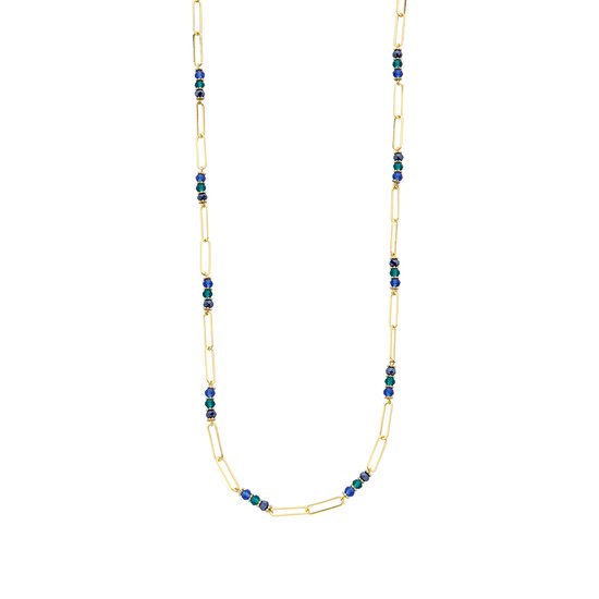 Les Cordes - DASIOLANG - Collier - Meerkleurig - Blauw - Metaal - Juwelen - Sieraden - Dames