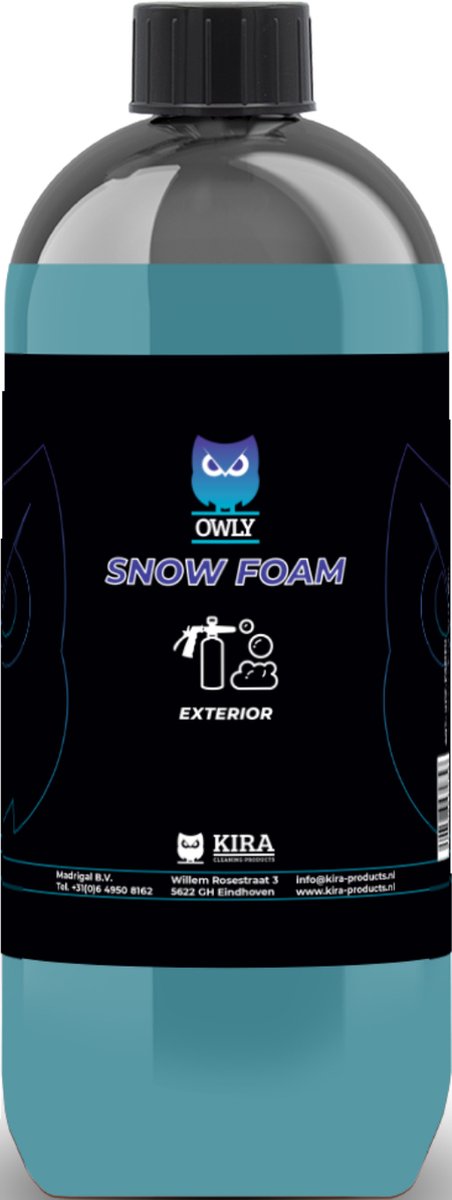 Auto Accessoires - Snow foam & Auto Shampoo in één - Auto Wassen - Auto Poets Producten - Owly Snow Foam - 1 Liter