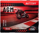 Batterie A- Plus AGM - 12V 10Ah - batterie moto - YTX12- BS