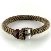 Brahman - Viper - Woestijnbruin - Heren armband - 17cm