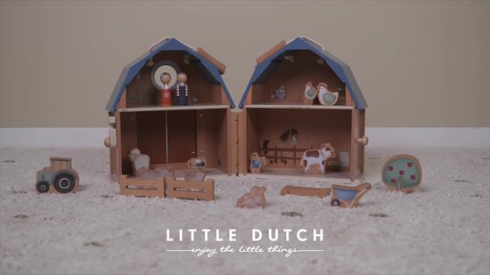 Grande ferme transportable et ses accessoires - Little Dutch