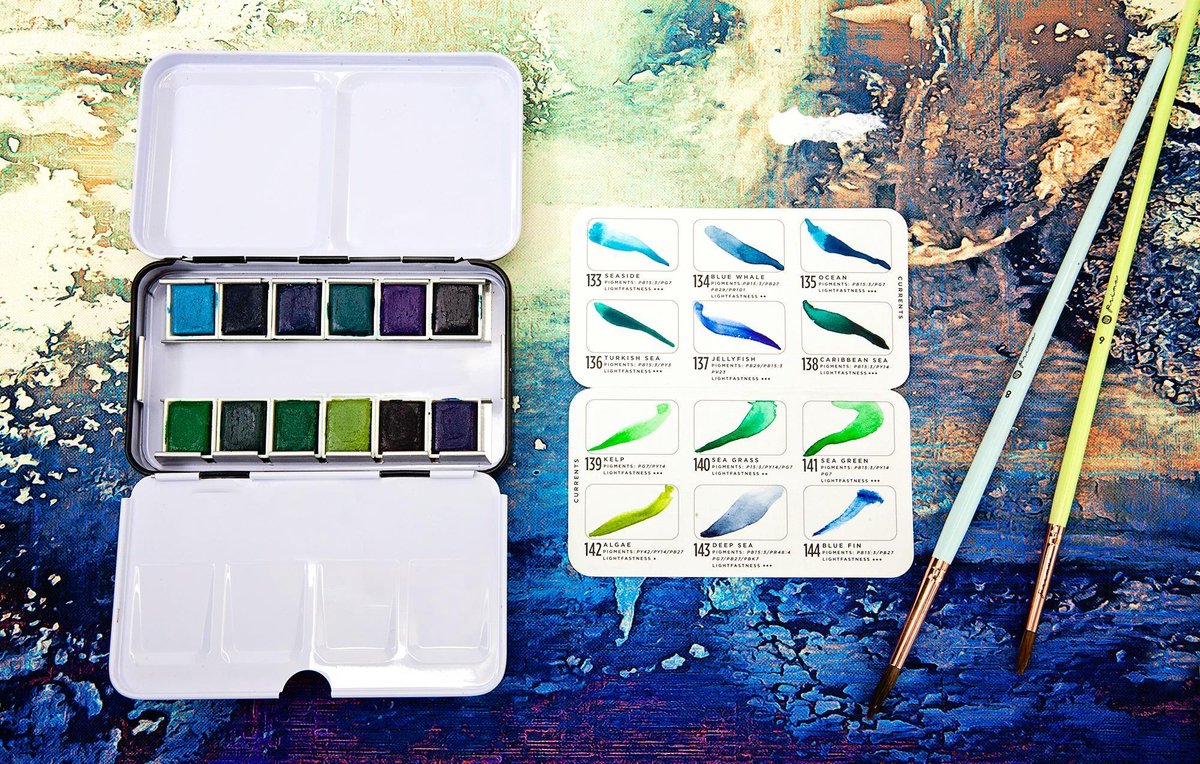 Prima Marketing Watercolor Confections - Aquarelverf set van 12 kleuren