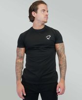 Wolfpack Lifting - Essential T-shirt - Zwart/Wit Logo - Maat M