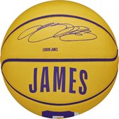 WILSON Nba Player Icon Lebron James Outdoor Ball Wz4005901Xb Unissex Bolas  de Basquete Roxogranada 7 Eu