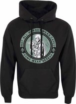 Disney Star Wars - The Mandalorian Wear Beskar Hoodie - S - Zwart