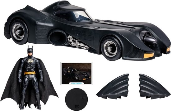 Lockn' Roll Batman Figura E Veicolo 2-in-1 Con Base – Giocattolo Morfing Per Bambini 3+