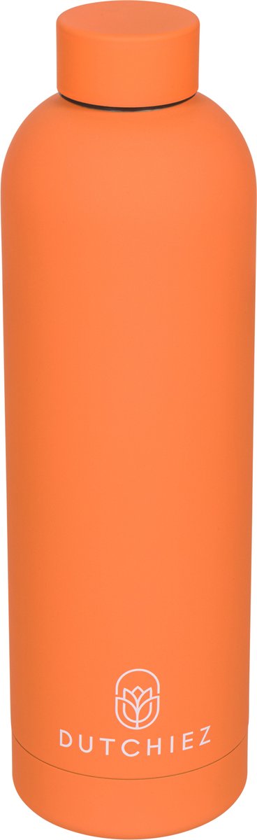 Dutchiez - Drinkfles - Thermosfles - RVS - 750 ml - Orange
