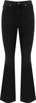 WB Jeans Dames flare jeans Mid Black - 30/34