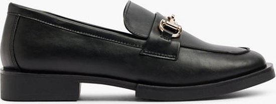 graceland Zwarte loafer sierketting - Maat 38
