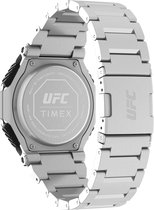 Timex UFC Colossus TW2V84600 Horloge - Staal - Zilverkleurig - Ø 45 mm