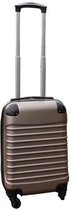 Koffer Vierkant Travelerz ABS - goud XS