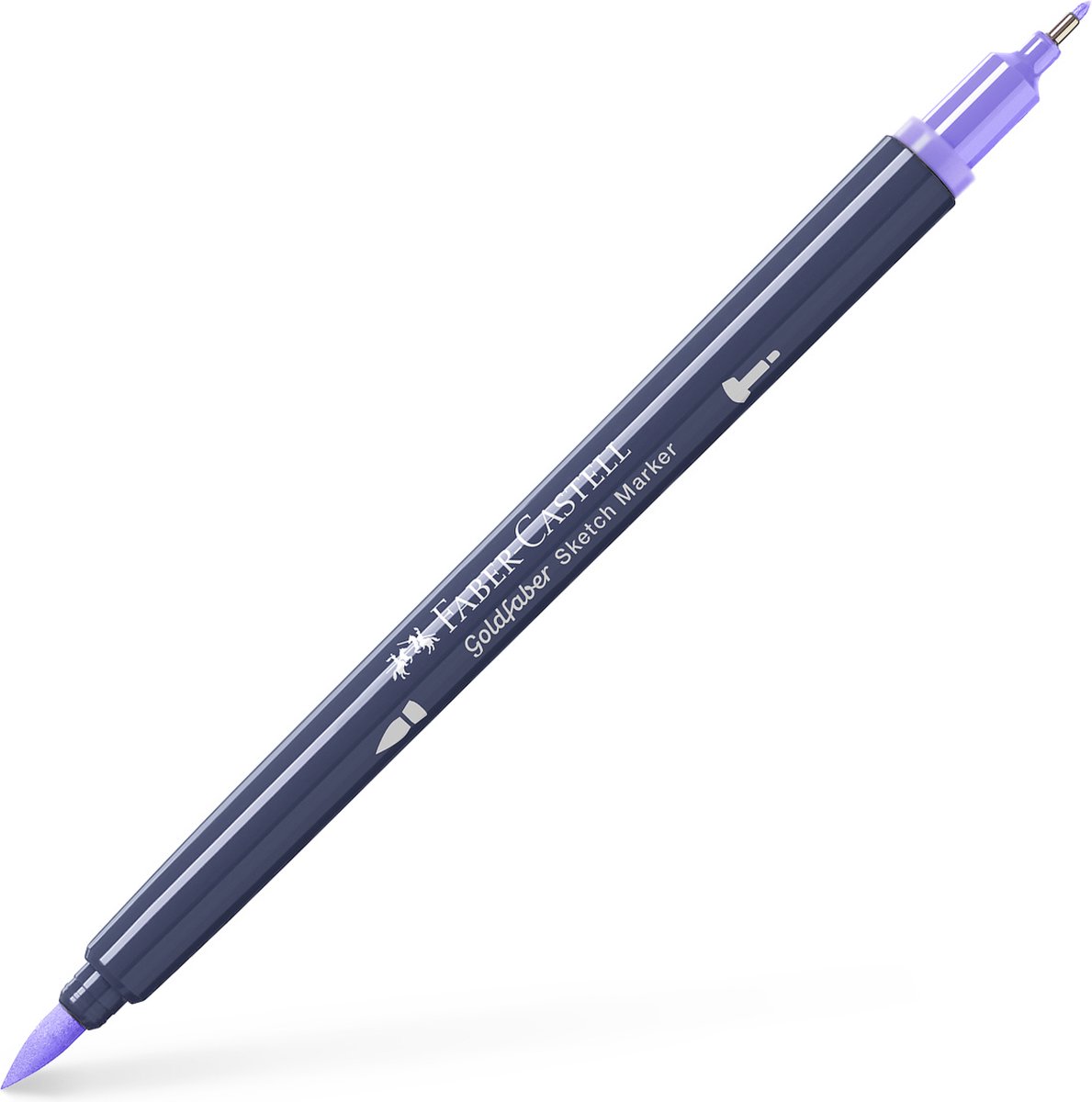 Faber-Castell sketchmarker - Goldfaber - 1 stuk - 196 lavender light - alcholmarker - FC-164734