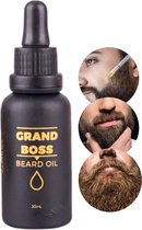 Grand Boss® baardolie 30ml - Voor baardgroei - Olie Baardverzorging - Beard oil - Baard Serum