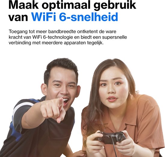 Linksys MR5500 Hydra 6 Pro - Routeur - Mesh WiFi 6 - Double bande – Contrôle Parental – 5400 Mb/s - Noir