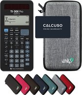 CALCUSO Basispakket lichtgrijs met Rekenmachine TI-30X Pro Mathprint