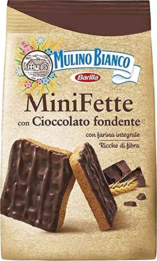 Mulino Bianco MiniFette with Chocolate 110g | Buy Online | Biscuits