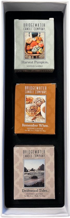 Bridgewater - Gift set met votives 'Cozy Home'